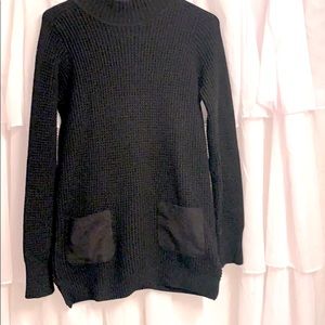 Banana Republic black long sweater
